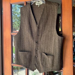 Rodier Hommes mens medium vest 100% wool